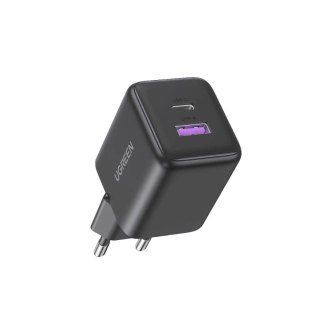 Ładowarka sieciowa Ugreen X516 30W GaN 1x USB-A 1x USB-C - szara