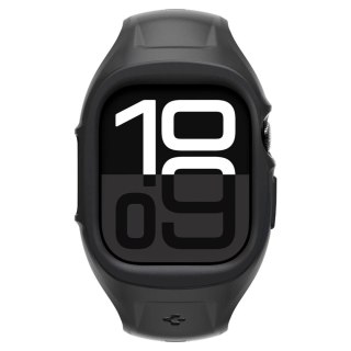 Pasek Spigen Liquid Air Pro na Apple Watch 46 mm - czarny mat