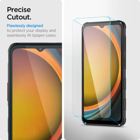 Szkło hartowane Spigen Glas.tR Slim 2-pack na Samsung Galaxy Xcover 7 / 7 Pro - przezroczyste