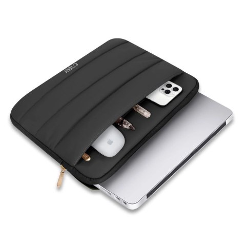 Torba Tech-Protett Fluffy na laptopa 13-14 - czarna