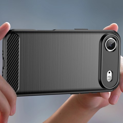 Etui Carbon Case na iPhone 17 Air - czarne