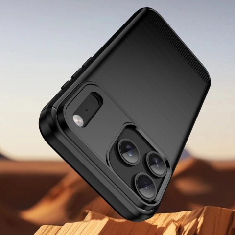 Etui Carbon Case na iPhone 17 Pro - czarne
