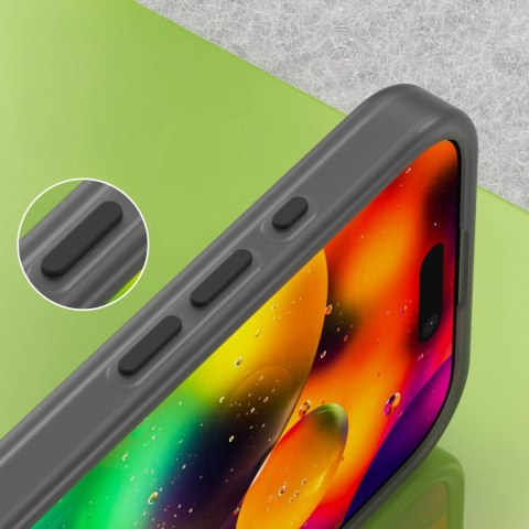 Etui Magnetic Abrasive na iPhone 17 kompatybilne z MagSafe - matowe czarne