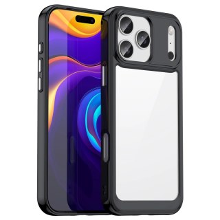Etui Outer Space na iPhone 17 Pro - czarne przezroczyste