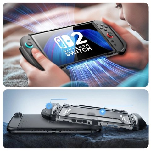Etui Supcase Blade na Nintendo Switch 2 - czarne