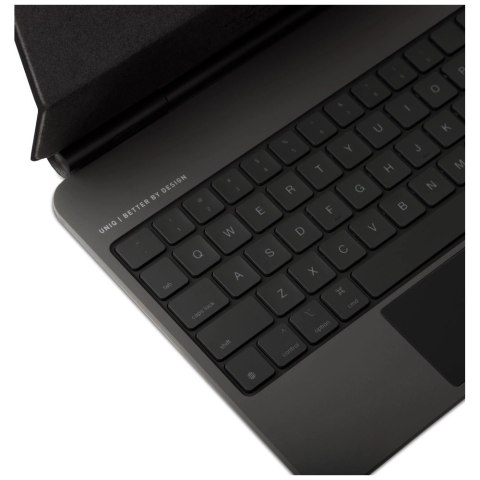Etui UNIQ Venno Pro Magnetic Smart z klawiaturą do iPad Air 13" 2024 / 2025 / iPad Pro 13" 2024 - czarne