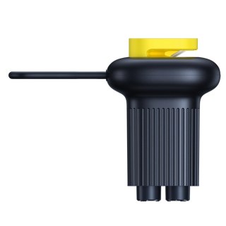 Młotek bezpieczeństwa Baseus GoTrip DT1 zbijak z podwójną głowicą i nożem do pasów - czarny