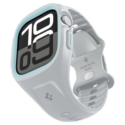 Pasek Spigen Liquid Air Pro na Apple Watch 10 46 mm - szary