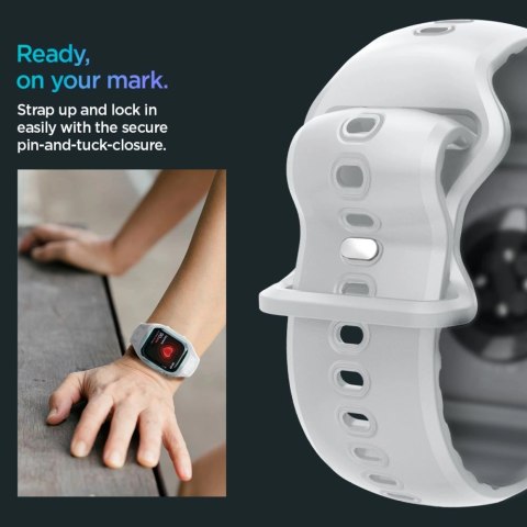 Pasek Spigen Liquid Air Pro na Apple Watch 10 46 mm - szary