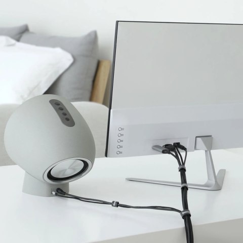 Taśma rzepowa Baseus Circle Velcro organizer 50cm - czarna