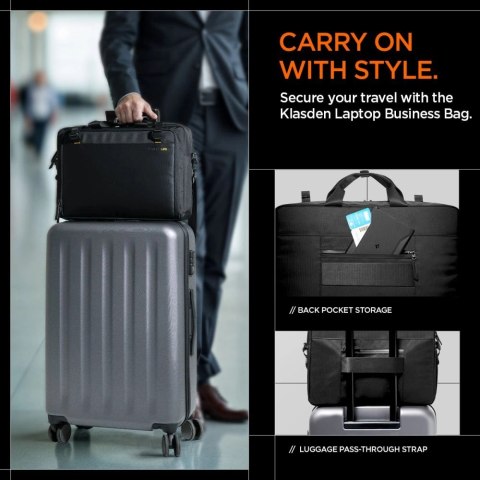 Torba Spigen KD300 na laptopa - czarna