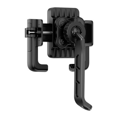 Uchwyt motocyklowy na telefon Baseus GoTrip do lusterka, z amortyzacją - czarny