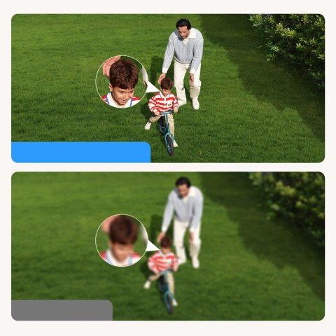 Zestaw monitoringu zewnętrznego Baseus Security N1 2K (2 kamery) - biały