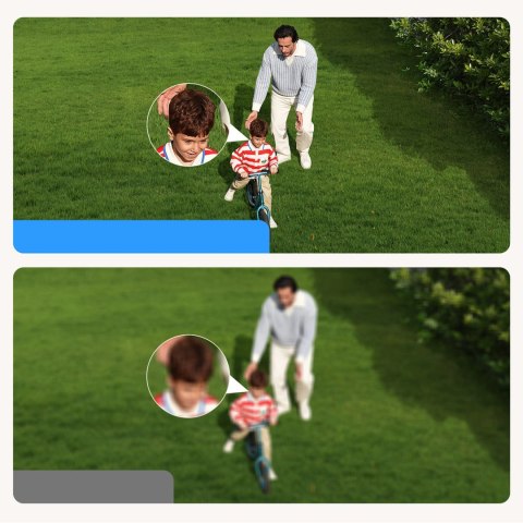 Zewnętrzny zestaw monitoringu Baseus Security N1 Plus Dual 2K (2 kamery) - biały