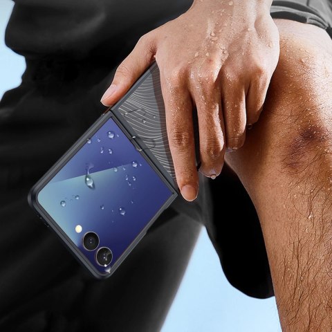 Etui Dux Ducis Aimo na Samsung Galaxy Z Flip7 - czarne