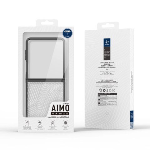 Etui Dux Ducis Aimo na Samsung Galaxy Z Flip7 - czarne