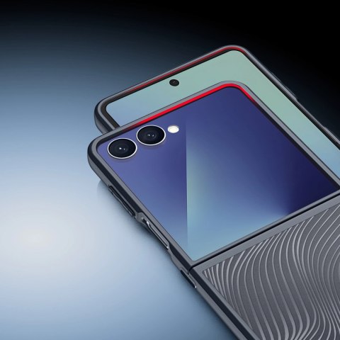 Etui Dux Ducis Aimo na Samsung Galaxy Z Flip7 - czarne