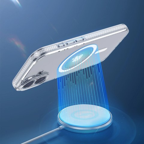 Etui Dux Ducis Clin Mag na iPhone 17 kompatybilne z MagSafe - przezroczyste