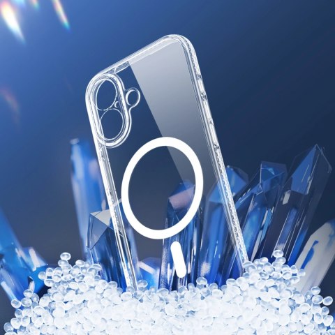 Etui Dux Ducis Clin Mag na iPhone 17 kompatybilne z MagSafe - przezroczyste
