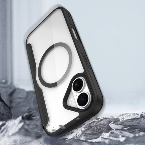 Etui Dux Ducis Skin X Pro na iPhone 17 z portfelem, kompatybilne z MagSafe - czarne