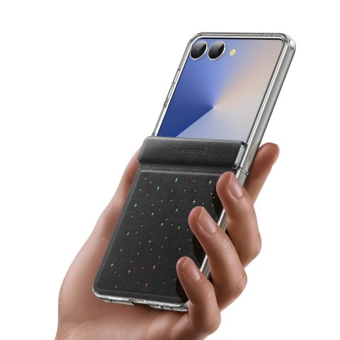Etui Dux Ducis Stex na Samsung Galaxy Z Flip7 - czarne
