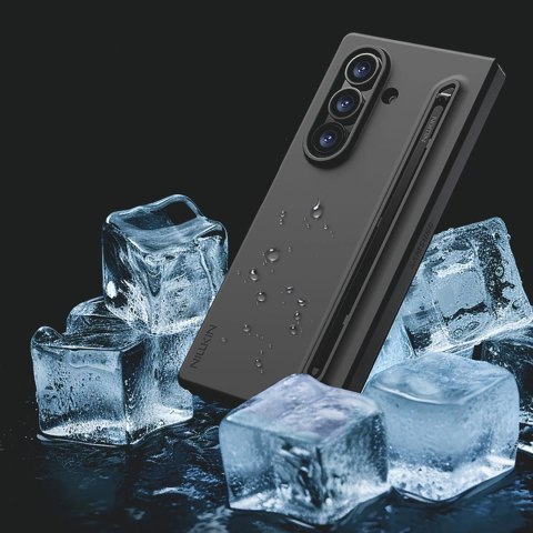 Etui Nillkin Flex Pure Fold na Samsung Galaxy Z Fold 7 z miejscem na S Pen - czarne