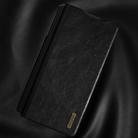 Etui Nillkin Qin Pro na Samsung Galaxy Z Fold 7 z miejscem na S Pen - czarne