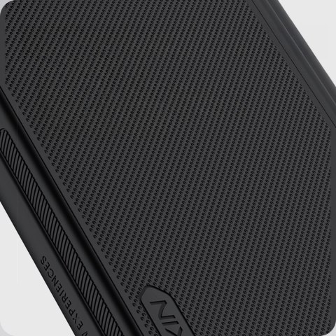 Etui Nillkin Super Frosted Shield Fold Magnetic na Samsung Galaxy Z Fold 7 kompatybilne z MagSafe z miejscem na S Pen - czarne