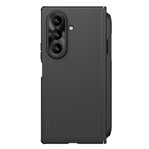 Etui Nillkin Super Frosted Shield Fold na Samsung Galaxy Z Fold 7 z miejscem na S Pen - czarne