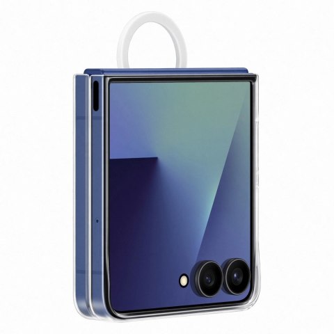 Etui Samsung Ring Case na Samsung Galaxy Z Flip7 - przezroczyste