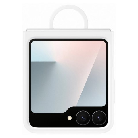 Etui Samsung Silicone Case na Samsung Galaxy Z Flip7 FE - białe