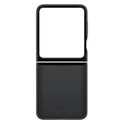 Etui Samsung Silicone Case na Samsung Galaxy Z Flip7 FE - czarne