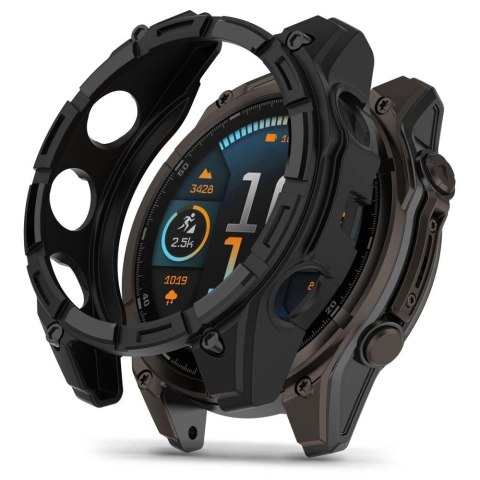 Etui Tech-Protect Defense Air na Garmin Fenix 8 47 mm - czarne