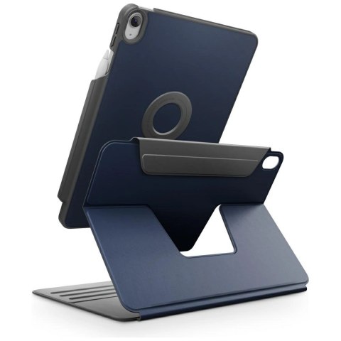 Etui UNIQ Rovus Snapmount Magnetic 360 Rotating Detachable do iPad 11" 2025 / iPad 10.9" 2022 (10 gen.) - granatowe