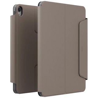 Etui UNIQ Rovus Snapmount Magnetic 360 Rotating Detachable do iPad 11" 2025 / iPad 10.9" 2022 (10 gen.) - szare
