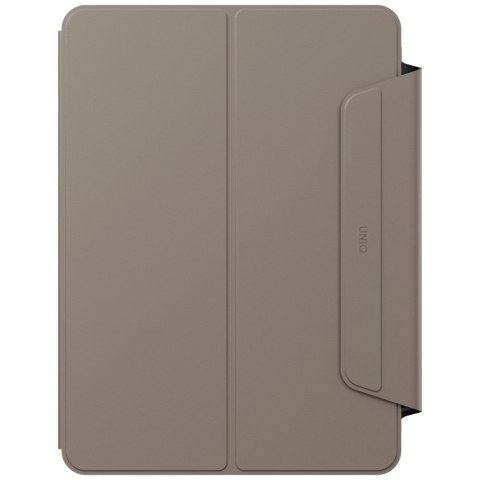 Etui UNIQ Rovus Snapmount Magnetic 360 Rotating Detachable do iPad 11" 2025 / iPad 10.9" 2022 (10 gen.) - szare