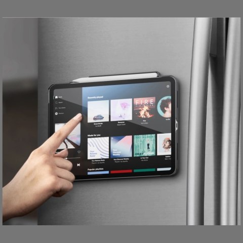 Etui UNIQ Rovus Snapmount Magnetic 360 Rotating Detachable do iPad Air 11" 2024 / 2025 / iPad Air 10.9" 2020 / 2022 - szare