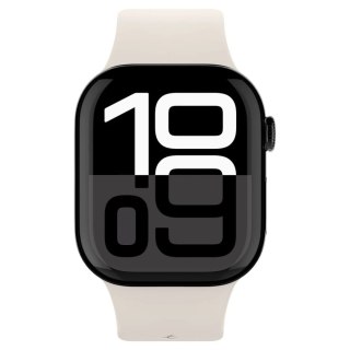Pasek Spigen Nano Pop na Apple Watch 44 / 45 / 46 / 49 mm - beżowo-pomarańczowy