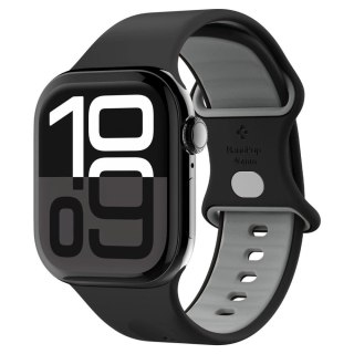 Pasek Spigen Nano Pop na Apple Watch 44 / 45 / 46 / 49 mm - czarno-szary