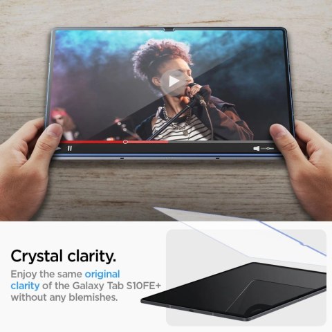 Szkło hartowane Spigen Glas.tR Slim na Samsung Galaxy Tab S10 FE+ 13.1 X620 / X626B - przezroczyste