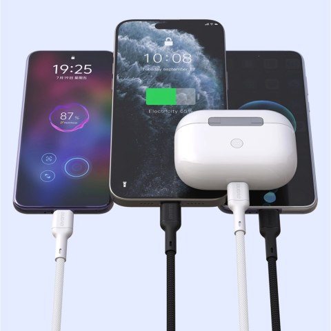 Kabel Dudao L9C 65W USB-C - USB-C 2m - czarny