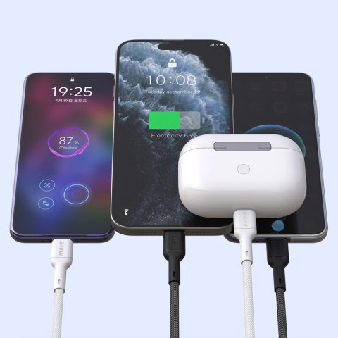 Kabel Dudao L9C Max 240W PD USB-C - USB-C 1,2m - czarny