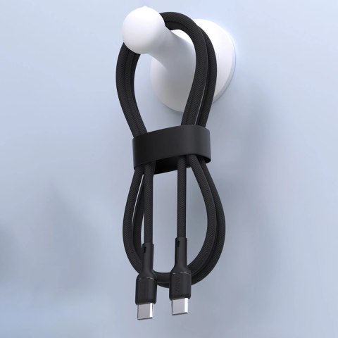 Kabel Dudao L9C Max 240W PD USB-C - USB-C 2m - czarny