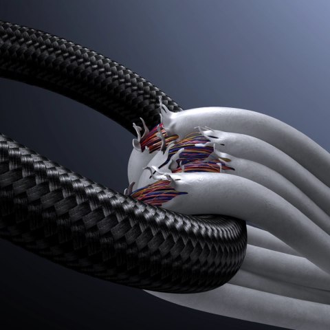 Kabel Joyroom S-A16 Pro Prism Series 66W USB-A - USB-C z wyświetlaczem 1,2m - czarny