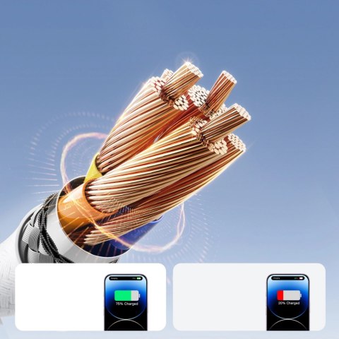 Kabel Joyroom S-A28 Flash Series 3A USB-A - Lightning 2m - biały