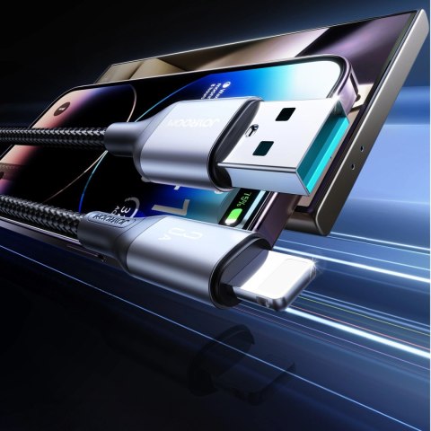 Kabel Joyroom S-A28 Flash Series 3A USB-A - Lightning 2m - czarny