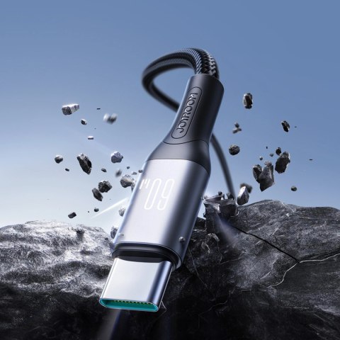 Kabel Joyroom S-A28 Flash Series 60W USB-C - USB-C 2m - czarny