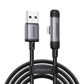 Kabel Joyroom S-A56 EnjoyX Series 90° USB-A - Lightning 3A 1,2m - czarny