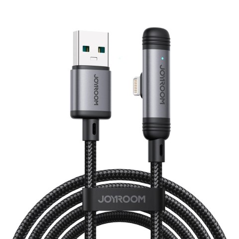 Kabel Joyroom S-A56 EnjoyX Series 90° USB-A - Lightning 3A 1,2m - czarny
