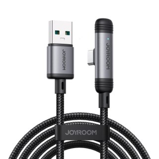 Kabel Joyroom S-A56 EnjoyX Series 90° USB-A - USB-C 3A 1,2m - czarny